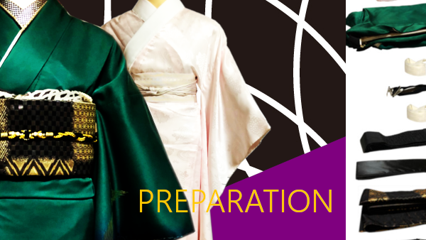 Preparation for furisode lessons